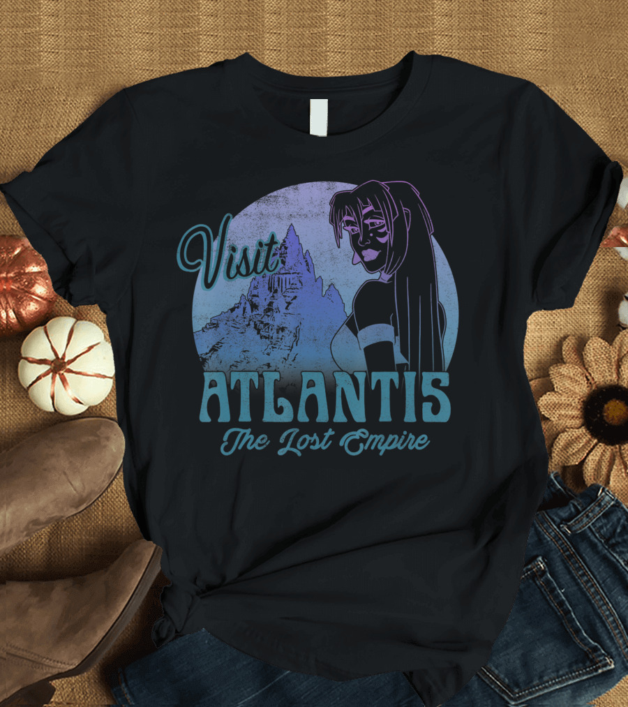Visit Atlantis The Lost Empire Disney Kida T-Shirt