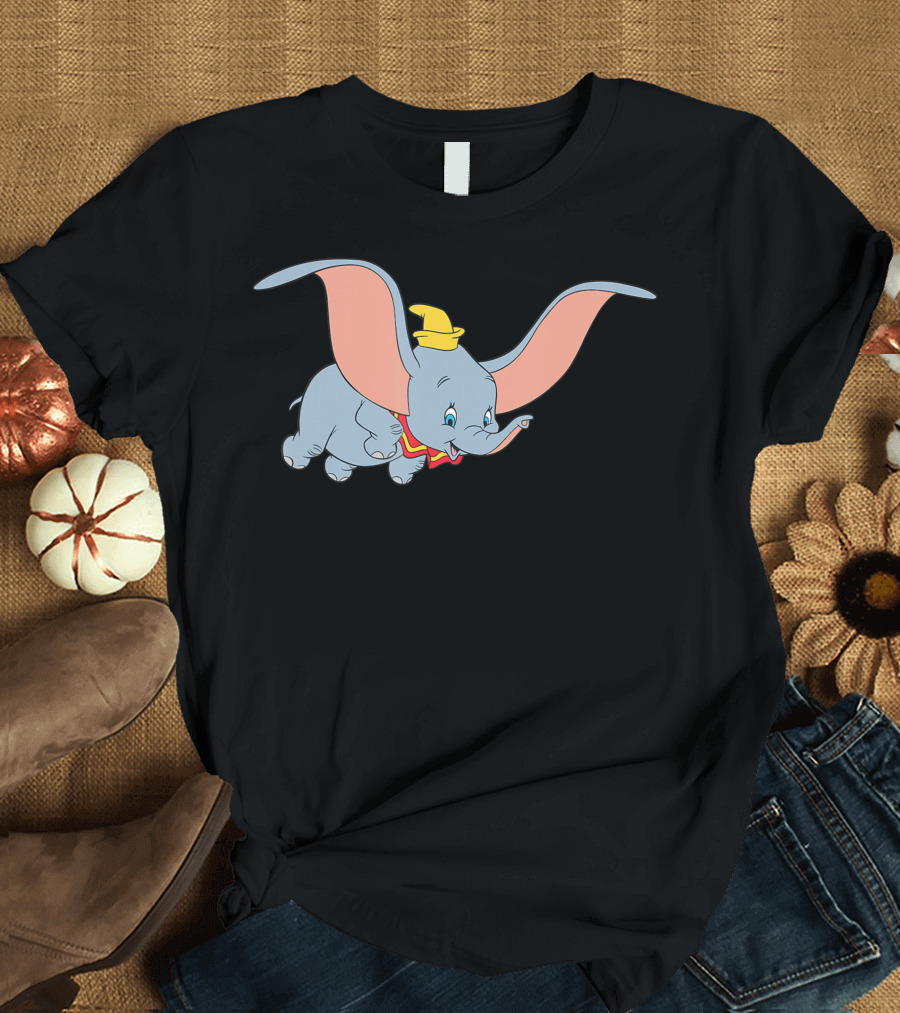 Disney Dumbo Flying Elephant Classic Animation T-Shirt