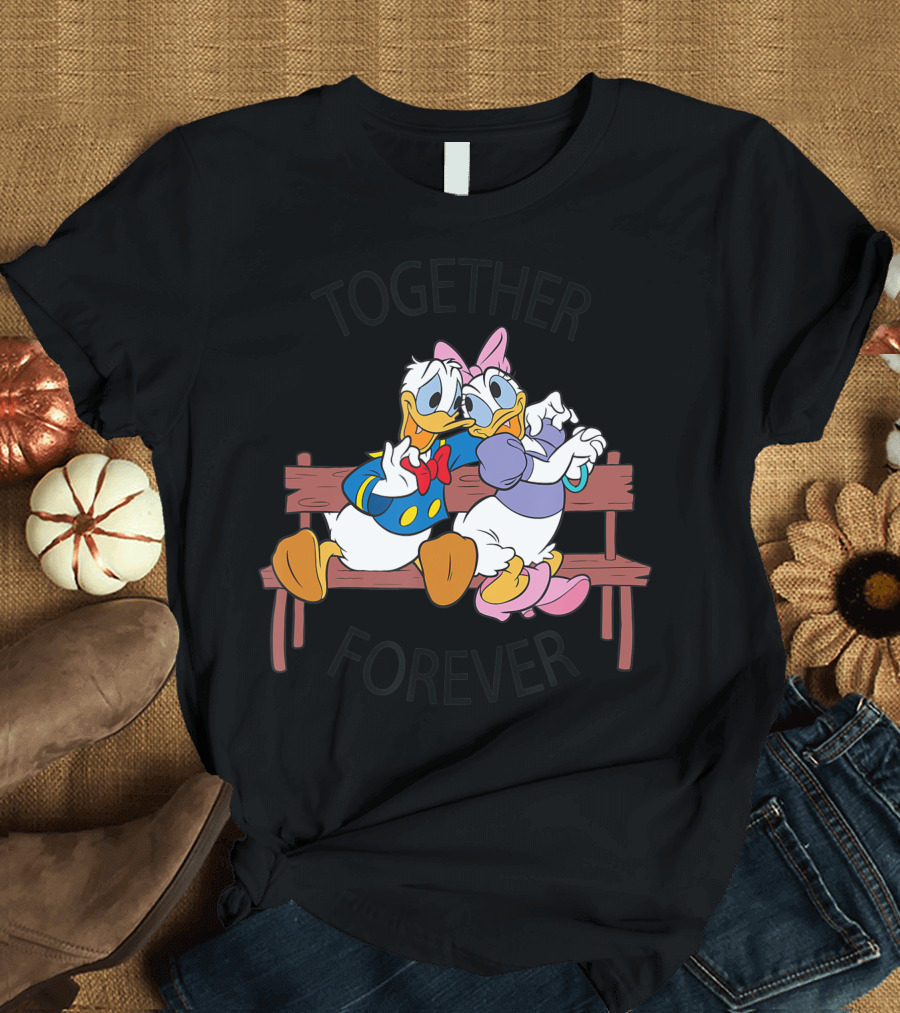 Disney Donald Duck and Daisy Duck Together Forever T-Shirt