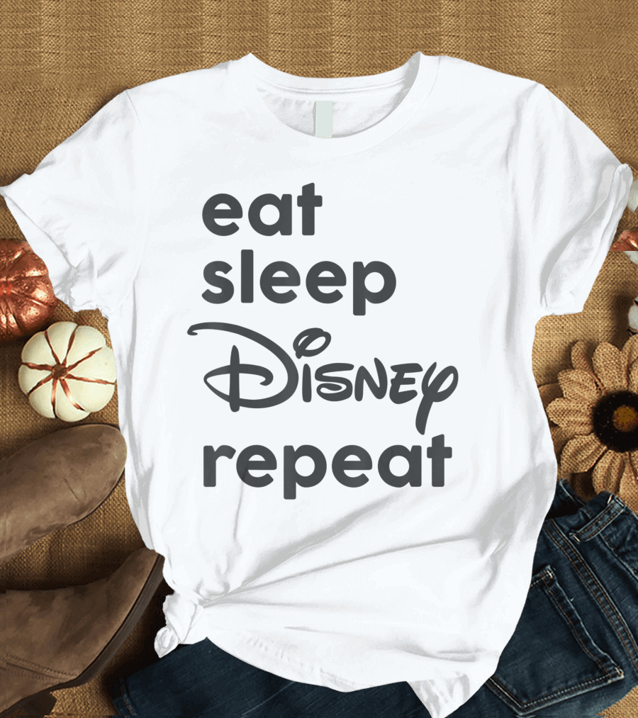 Eat Sleep Disney Disney Repeat T-Shirt
