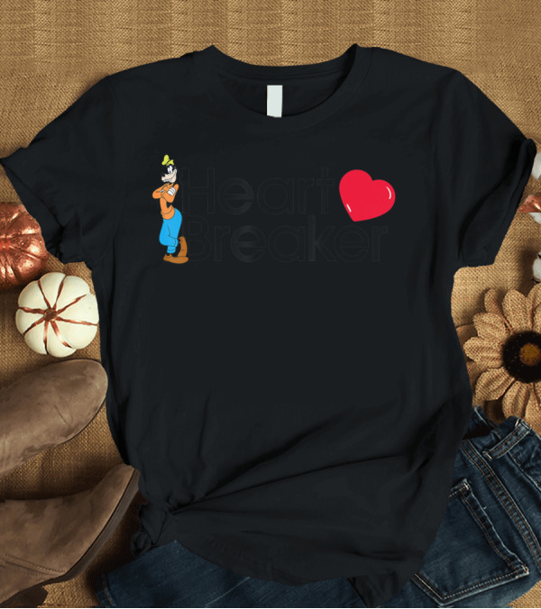 T-Shirt: Disney Goofy Heartbreaker Valentine T-Shirt Disney Goofy Heartbreaker Valentine T-Shirt