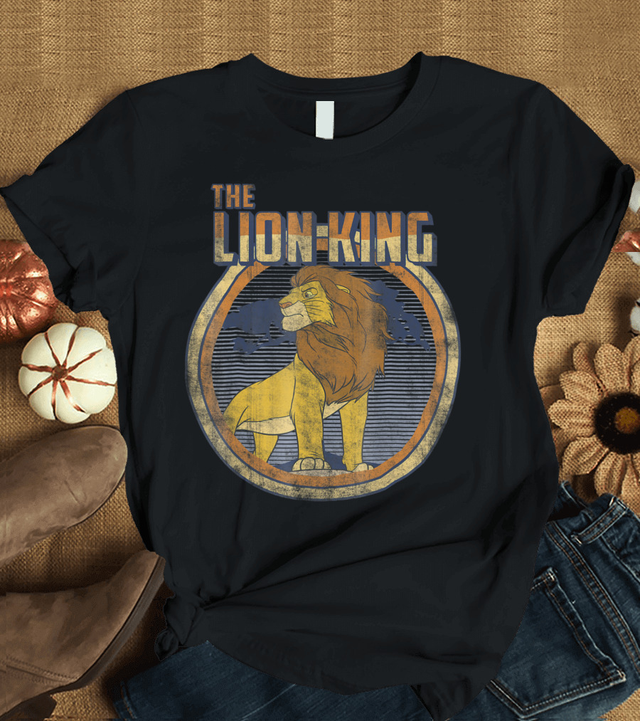 THE LION KING VINTAGE SIMBA CIRCLE T-Shirt