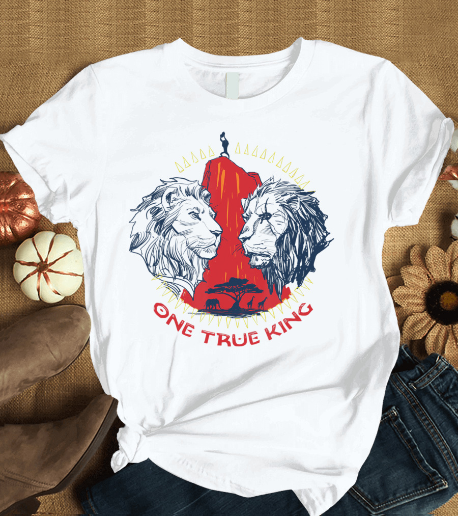 Disney Lion King Live Action One True King Rafiki Pride Rock T-Shirt
