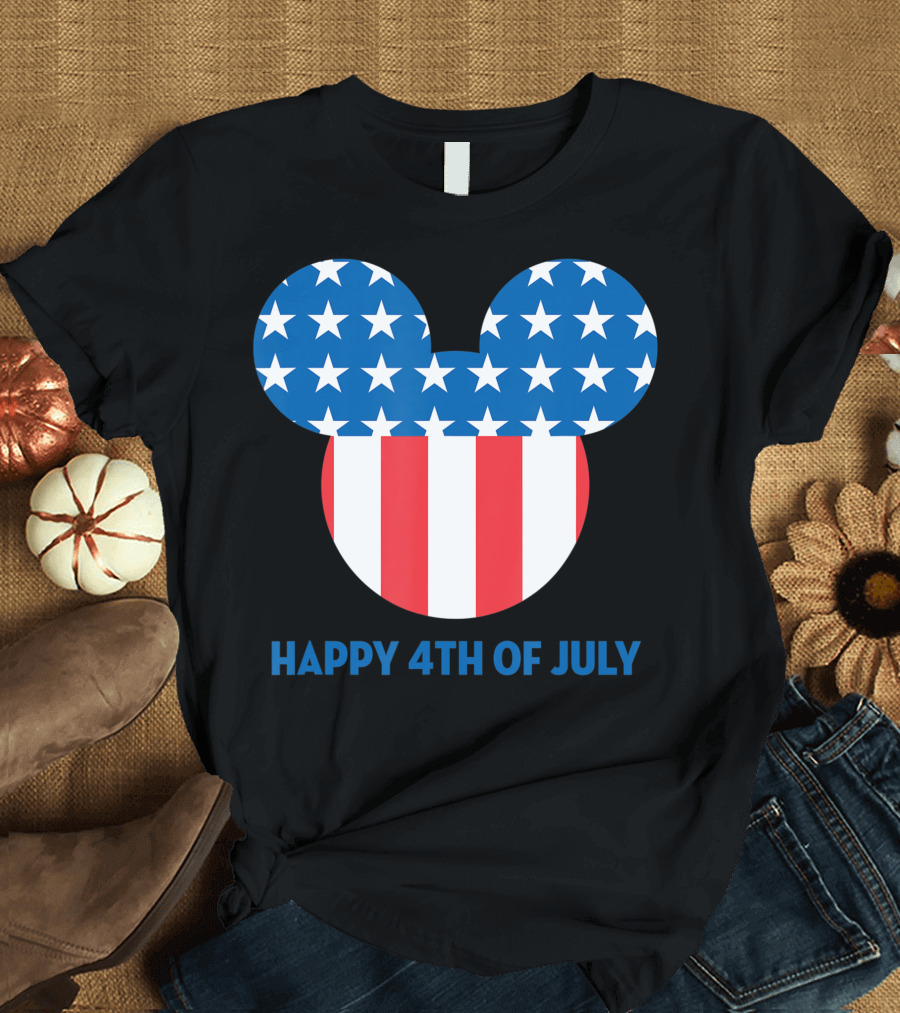 Happy 4th of July Disney Mickey T-Shirt