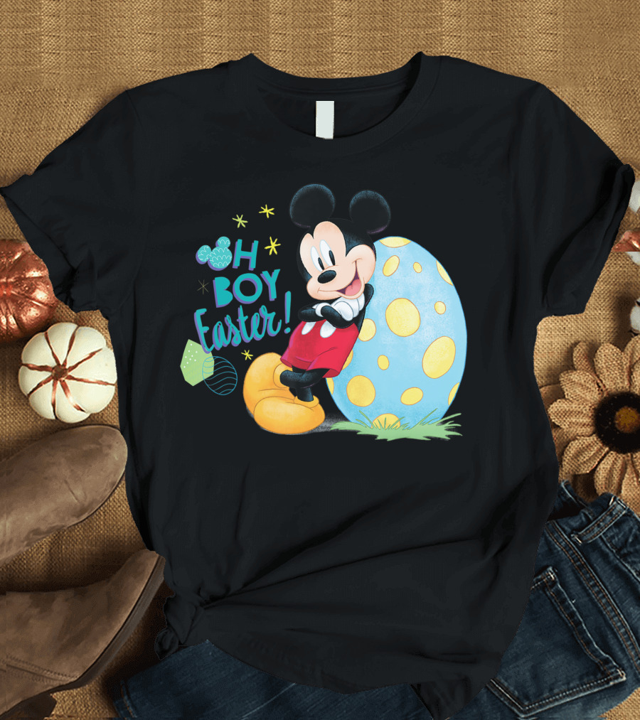 Oh Boy Easter Mickey Disney Egg T-Shirt