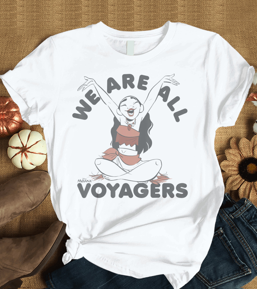 Disney Moana We Are All Voyagers T-Shirt