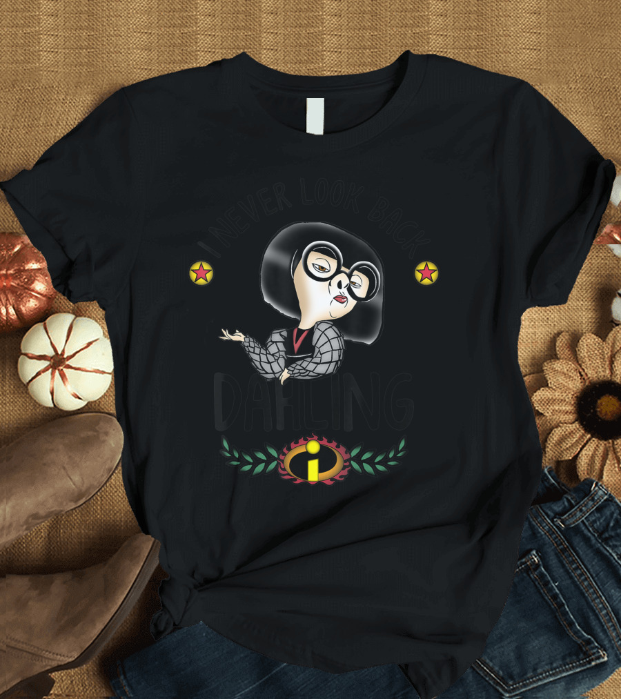 Incredibles Edna I Never Look Back Dahling T-Shirt