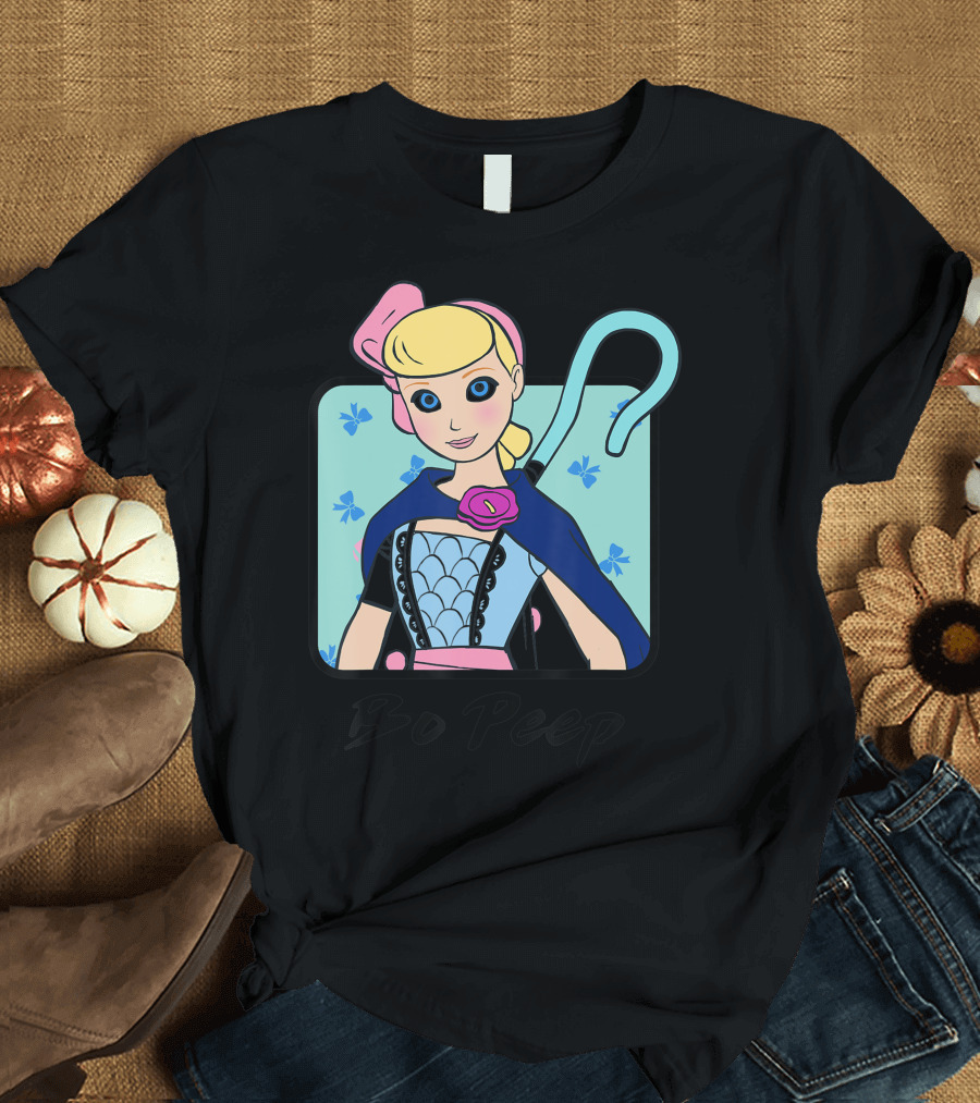 Disney Pixar Toy Story 4 Bo Peep Floral Cape T-Shirt