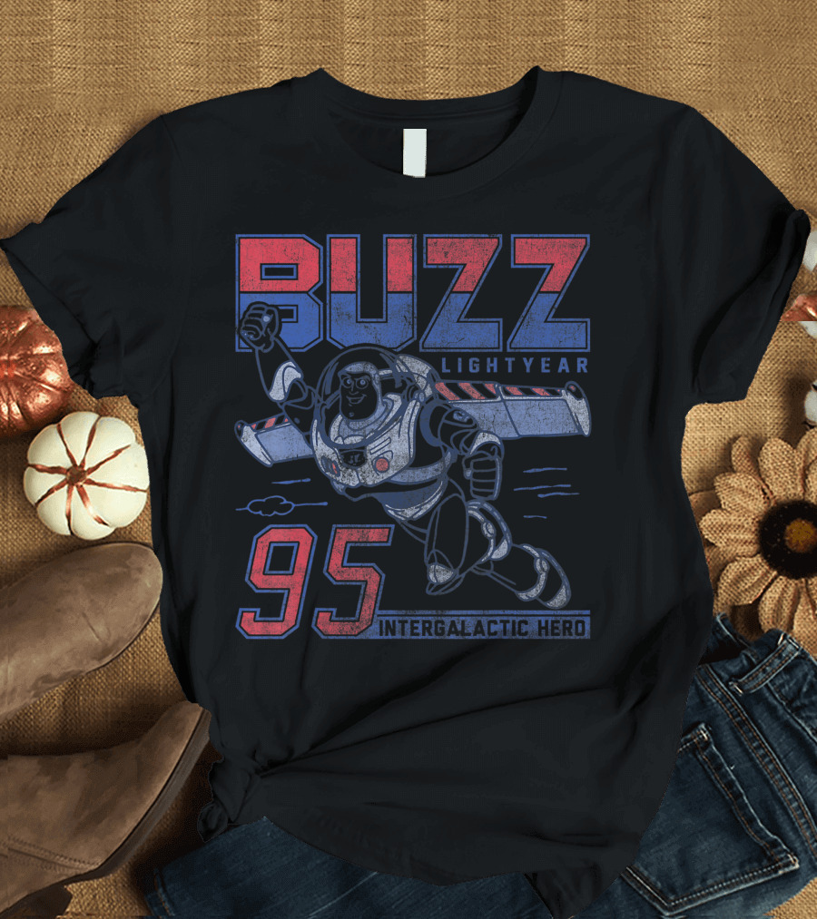 Buzz Lightyear Intergalactic Hero 95 Disney Pixar Toy Story T-Shirt