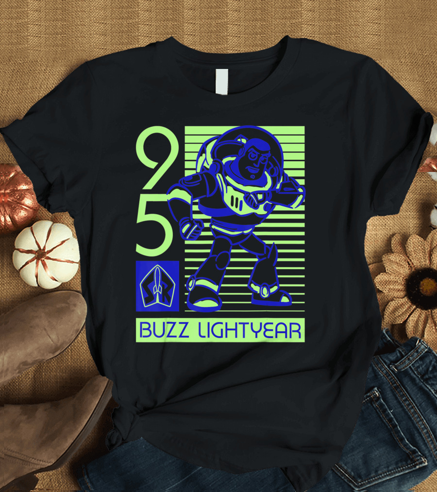 Buzz Lightyear Disney Pixar Toy Story Neon 95 T-Shirt