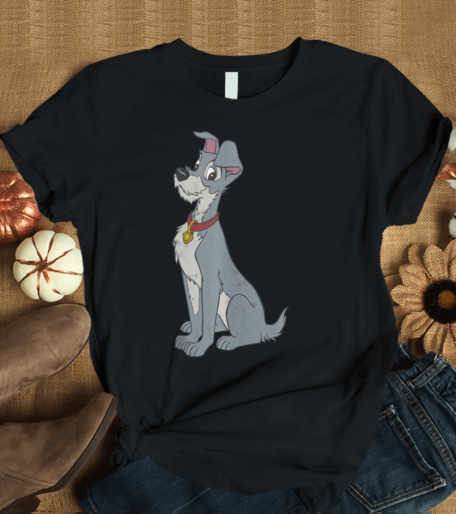 Disney Lady and the Tramp Tramp Simple Classic T-Shirt
