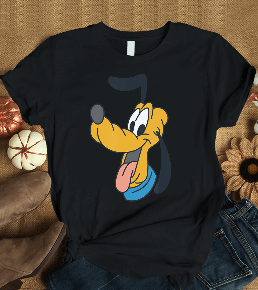 Disney Pluto Character Face T-Shirt