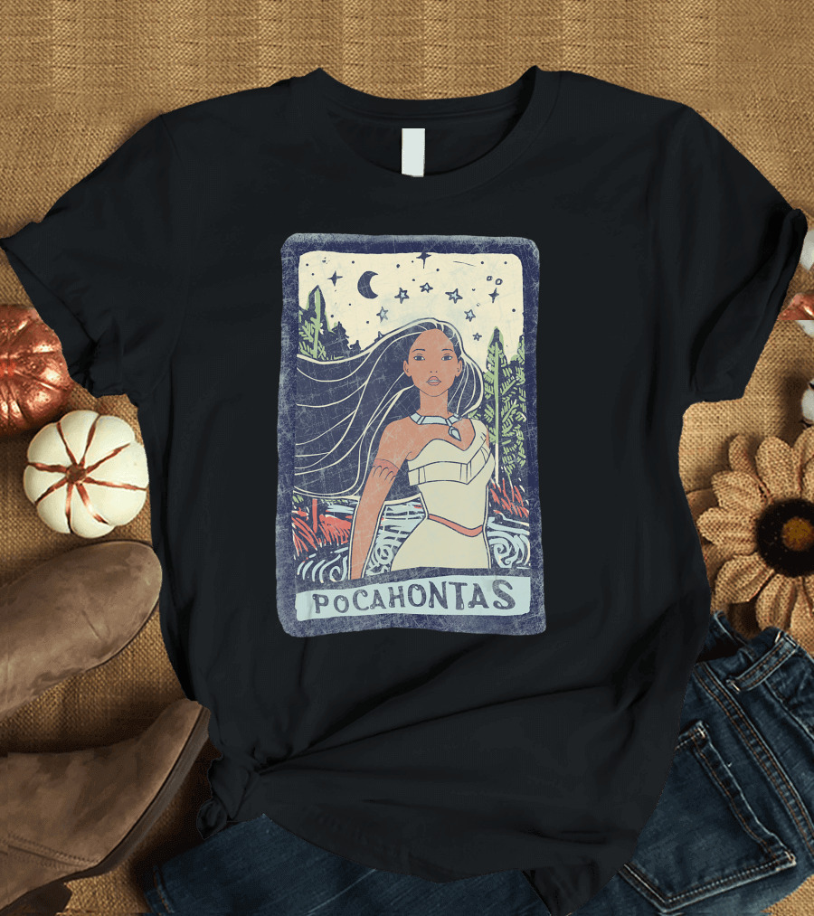 Disney Pocahontas Rivers and Stars Scene T-Shirt