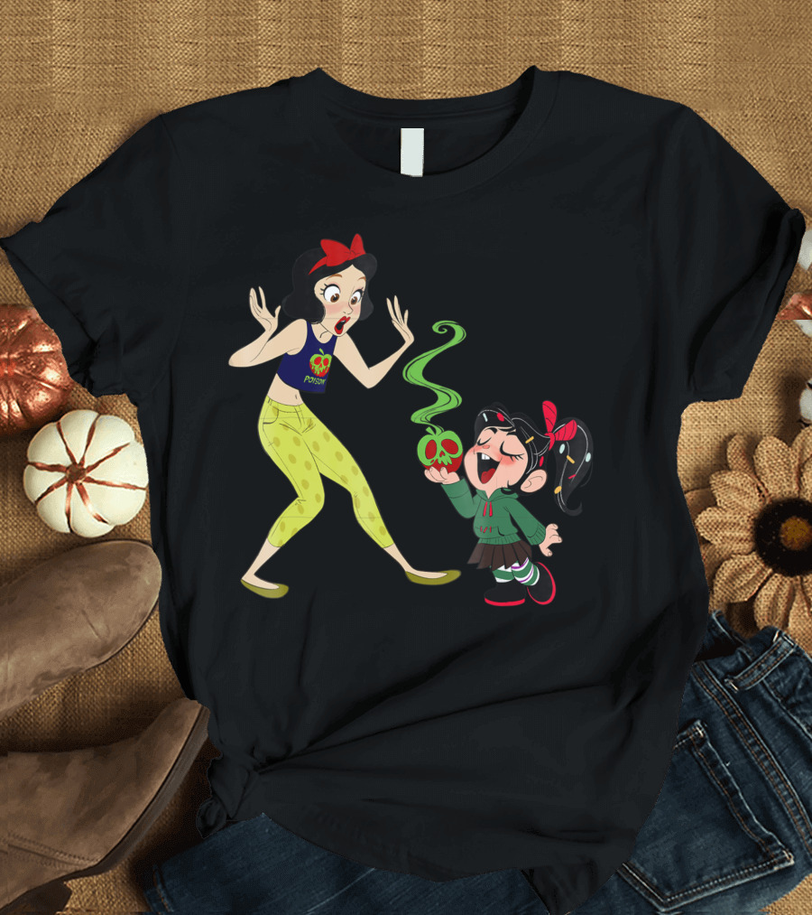 Disney Ralph Breaks The Internet Snow White Poison Apple Vanellope T-Shirt