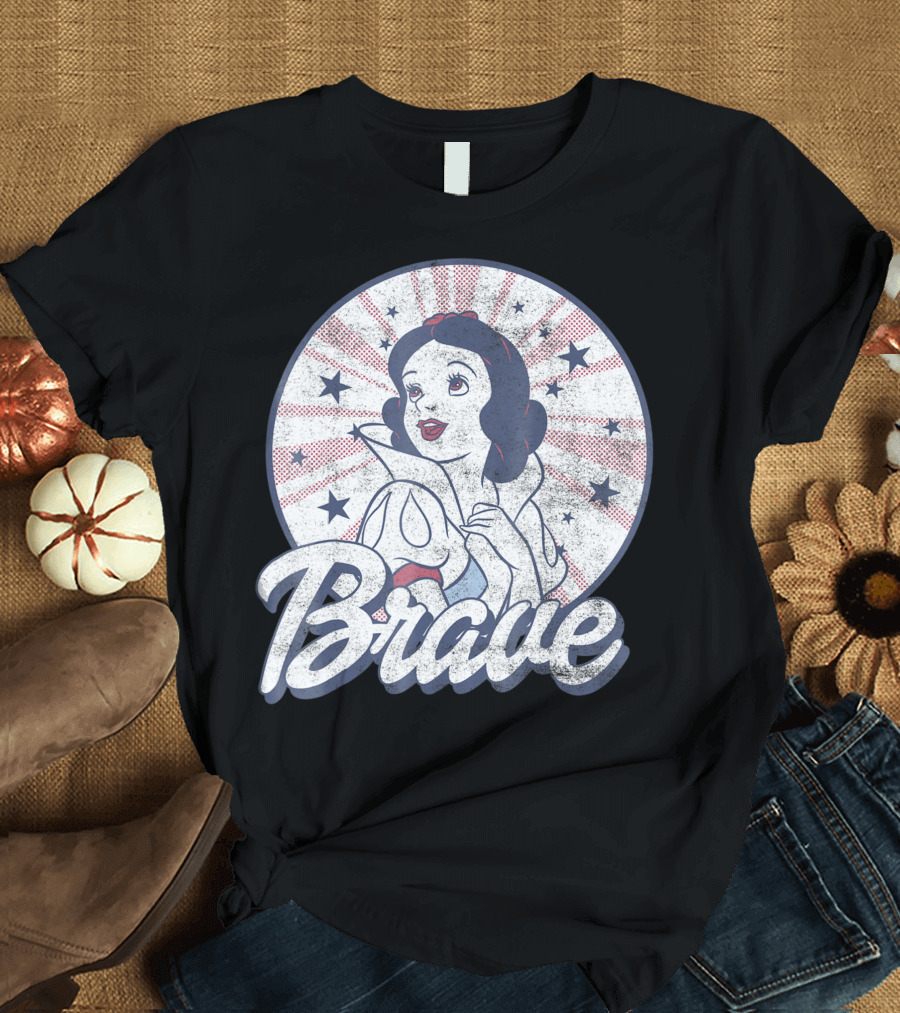 Disney Snow White Americana Brave Stars T-Shirt