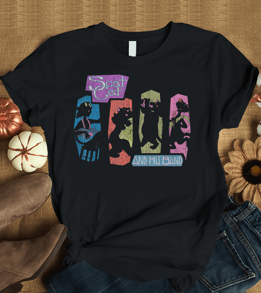Scat Cat and His Band Disney The Aristocats T-Shirt