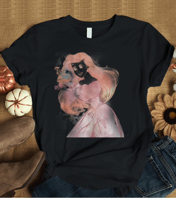 T-Shirt: Disney The Little Mermaid Ariel Watercolor Silhouette Fantasy T-Shirt Disney The Little Mermaid Ariel Watercolor Silhouette Fantasy T-Shirt