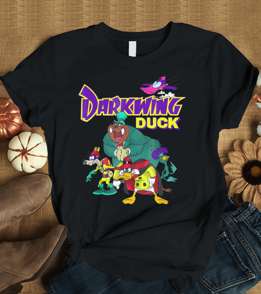 Darkwing Duck Disney Characters Group Iconic Ensemble T-Shirt