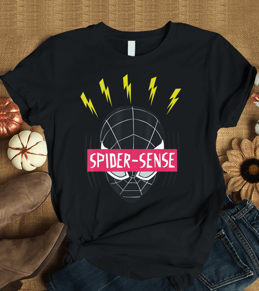 Spider-Man Miles Morales Spider-Sense Marvel T-Shirt