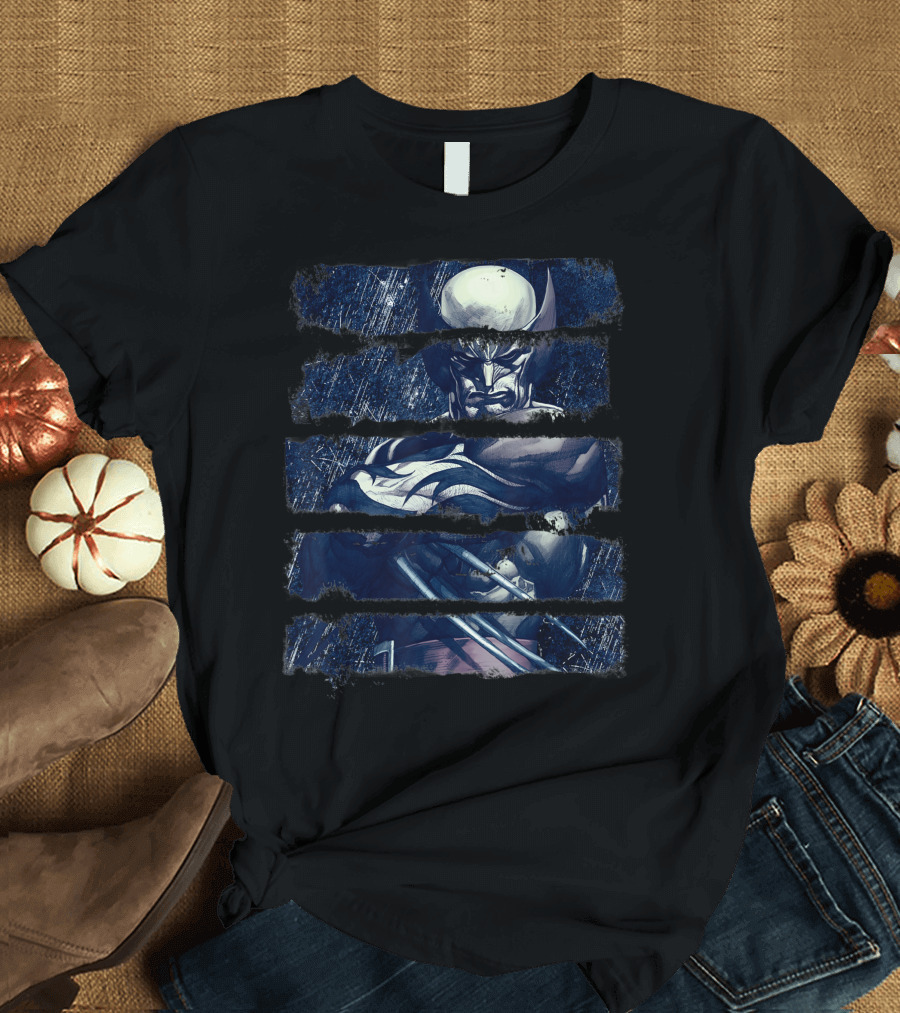 Marvel X Men Wolverine Sliced Panel T-Shirt