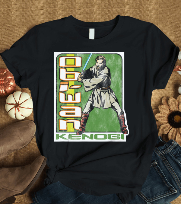 T-Shirt: Obi Wan Kenobi Star Wars Attack of the Clones T-Shirt Obi Wan Kenobi Star Wars Attack of the Clones T-Shirt