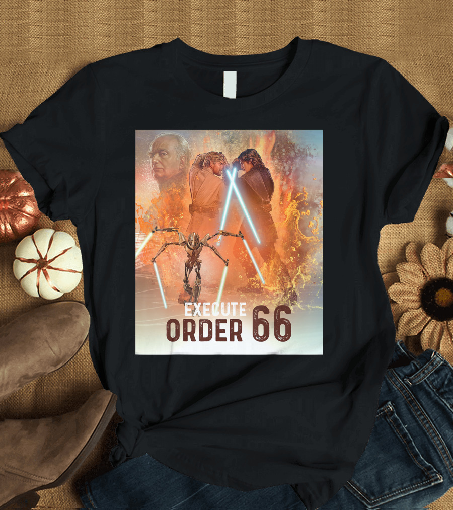 Star Wars Celebration Revenge of the Sith Execute Order 66 T-Shirt