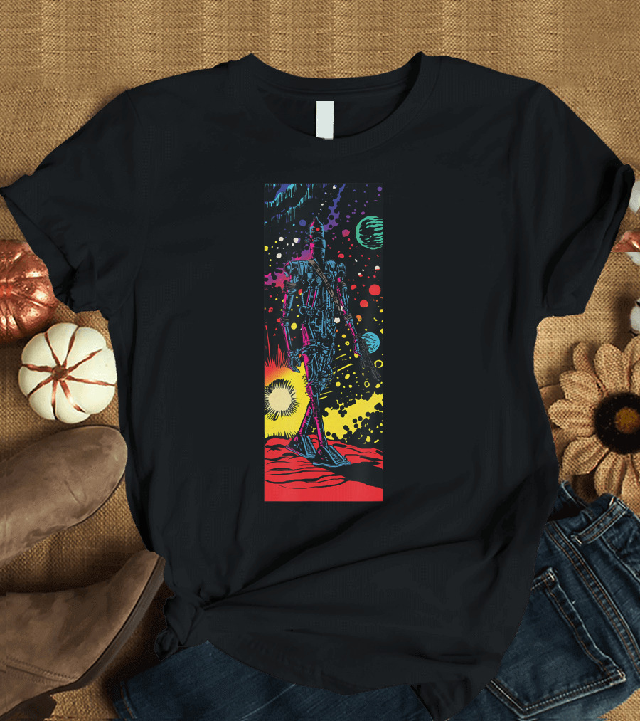 Star Wars Ig 88 Retro Sci-Fi Comic T-Shirt