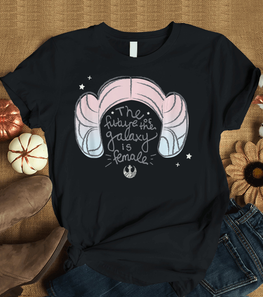 Star Wars Leia The Future of the Galaxy Is Female T-Shirt