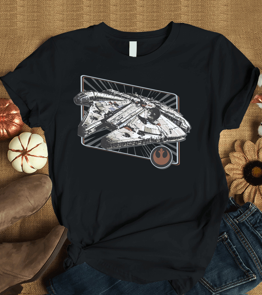 Star Wars Millennium Falcon Rebel Alliance Insignia T-Shirt