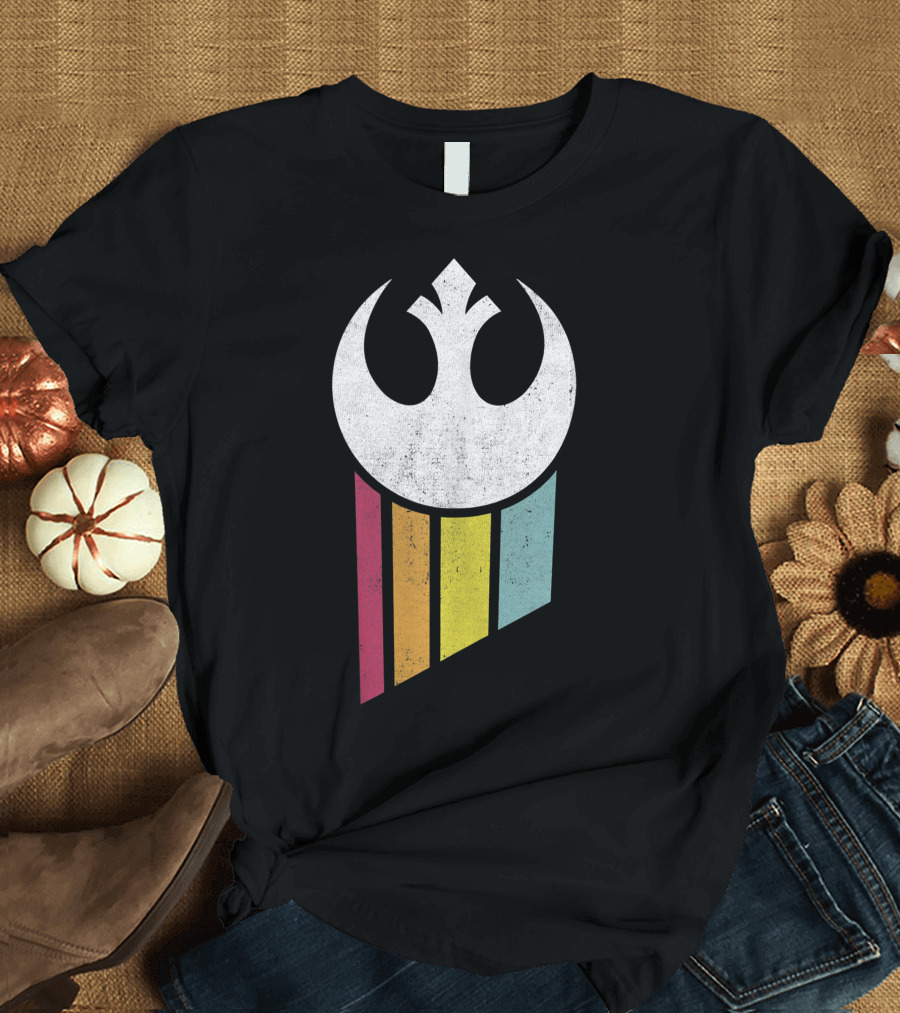 Star Wars Rainbow Rebel Alliance T-Shirt