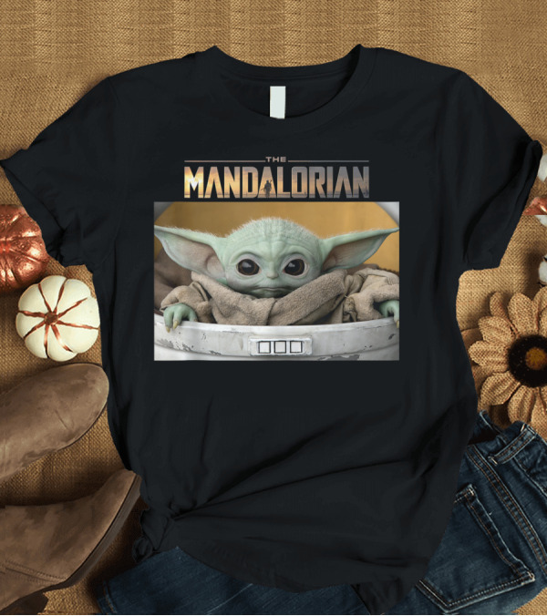 T-Shirt: The Mandalorian The Child in Pod Screenshot Star Wars T-Shirt The Mandalorian The Child in Pod Screenshot Star Wars T-Shirt