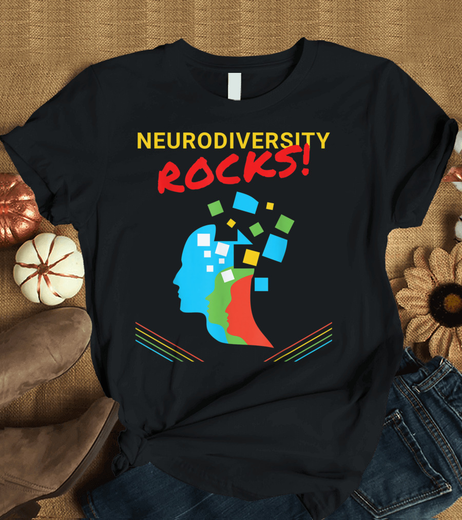 NEURODIVERSITY ROCKS Autism Awareness T-Shirt