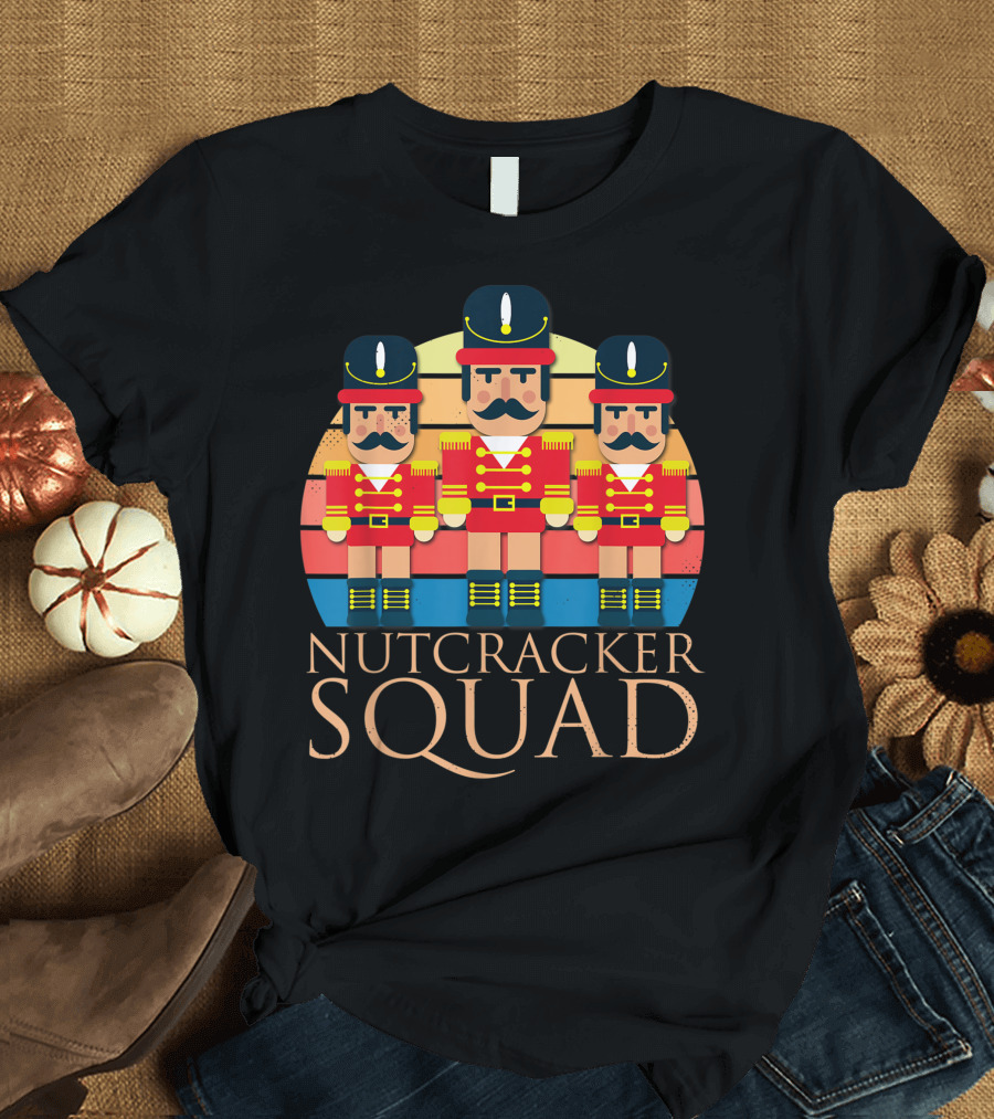 Nutcracker Squad Christmas Ornaments Nutcracker Toy T-Shirt