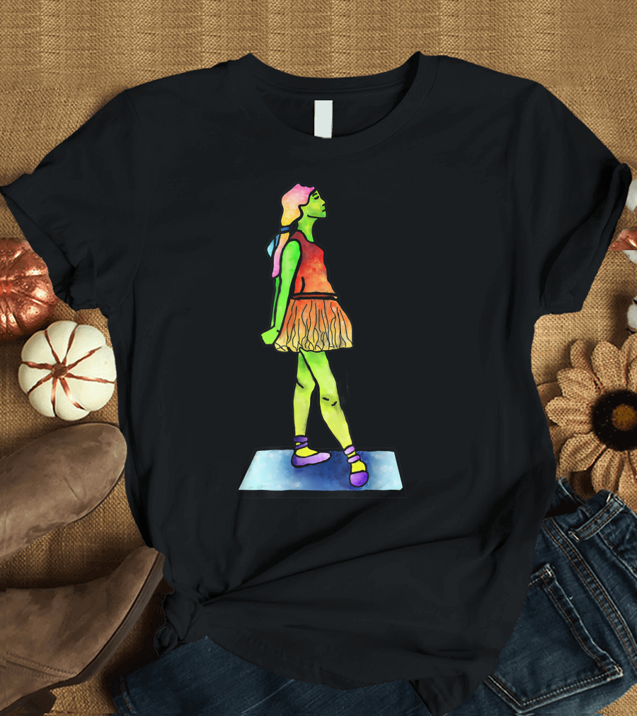 The Groovy Fourteen Year Old Rainbow Dancer T-Shirt