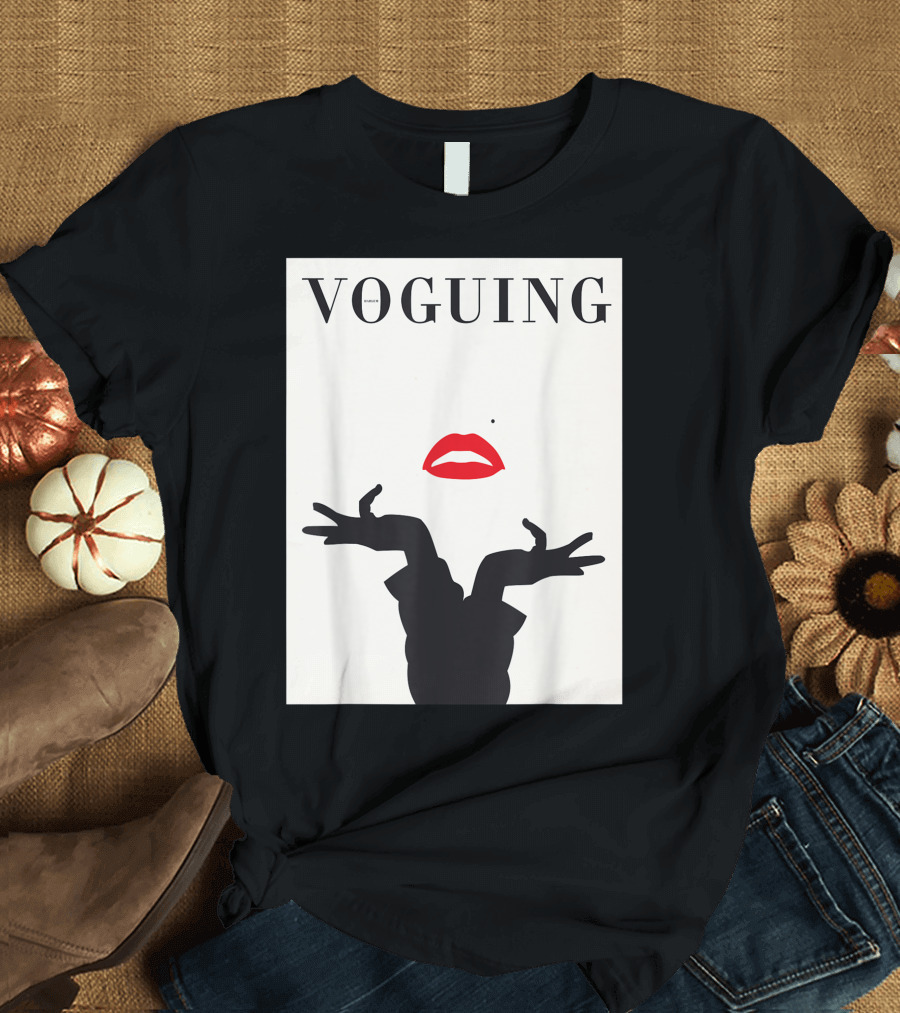 Voguing Dance Drag Queen Pose Lips Iconic T-Shirt