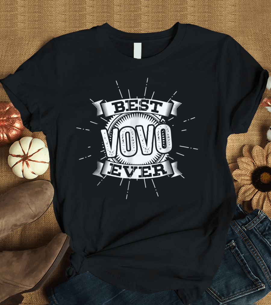 Best Vovo Ever Portuguese Grandpa T-Shirt