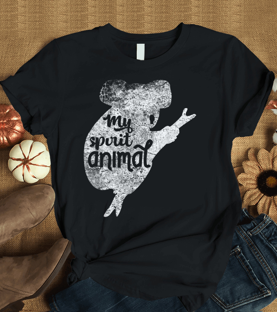 My Spirit Animal Koalas Whisperer Cute Koala T-Shirt