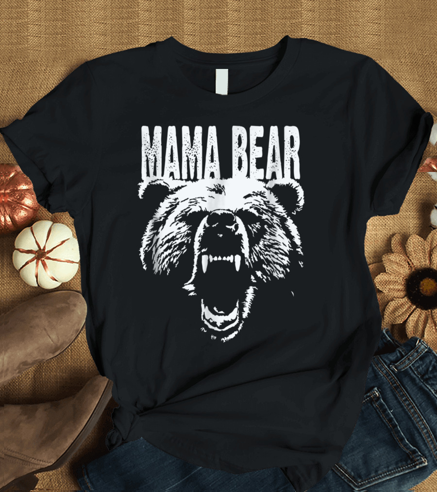 Mama Bear Don't Mess With Designer T-Shirt