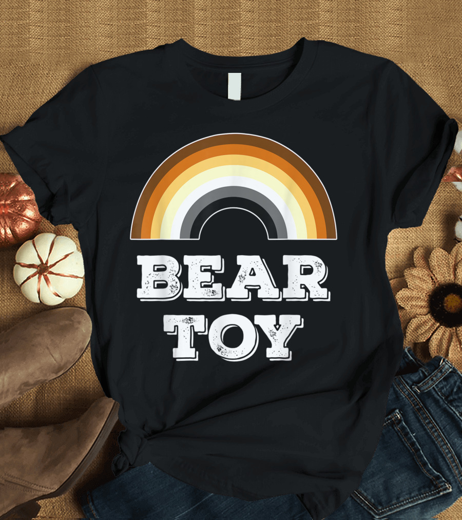 Bear Toy Gay Bear Pride Rainbow T-Shirt