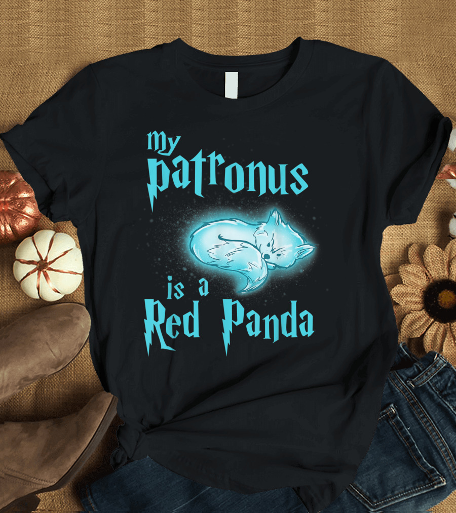 My Patronus Is A Red Panda Cute Animal Lover Wizardry T-Shirt