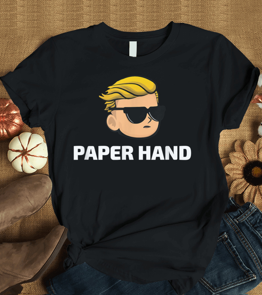 Paper Hand Wallstreetbets Tendies Meme T-Shirt