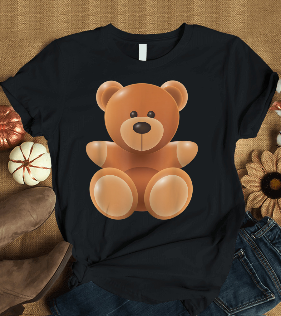Teddy Bear Cuddles and Hugs Plush Toy T-Shirt