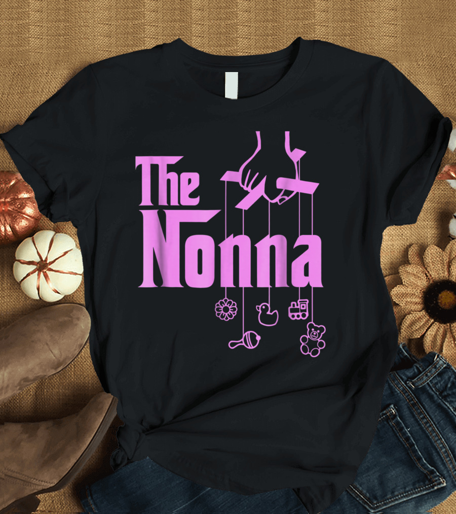 The Nonna Puppet Strings Italy Grandmother Baby Toys T-Shirt