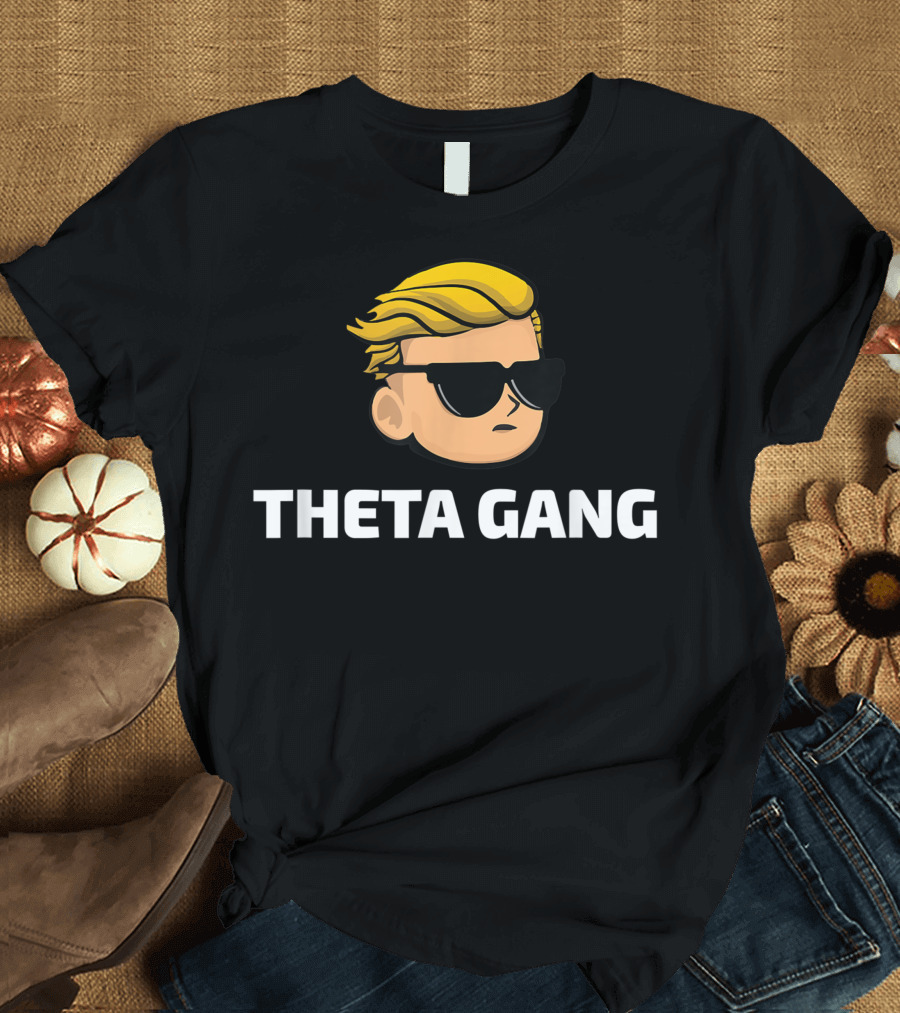 Theta Gang Wallstreetbets Iconic Meme Character T-Shirt