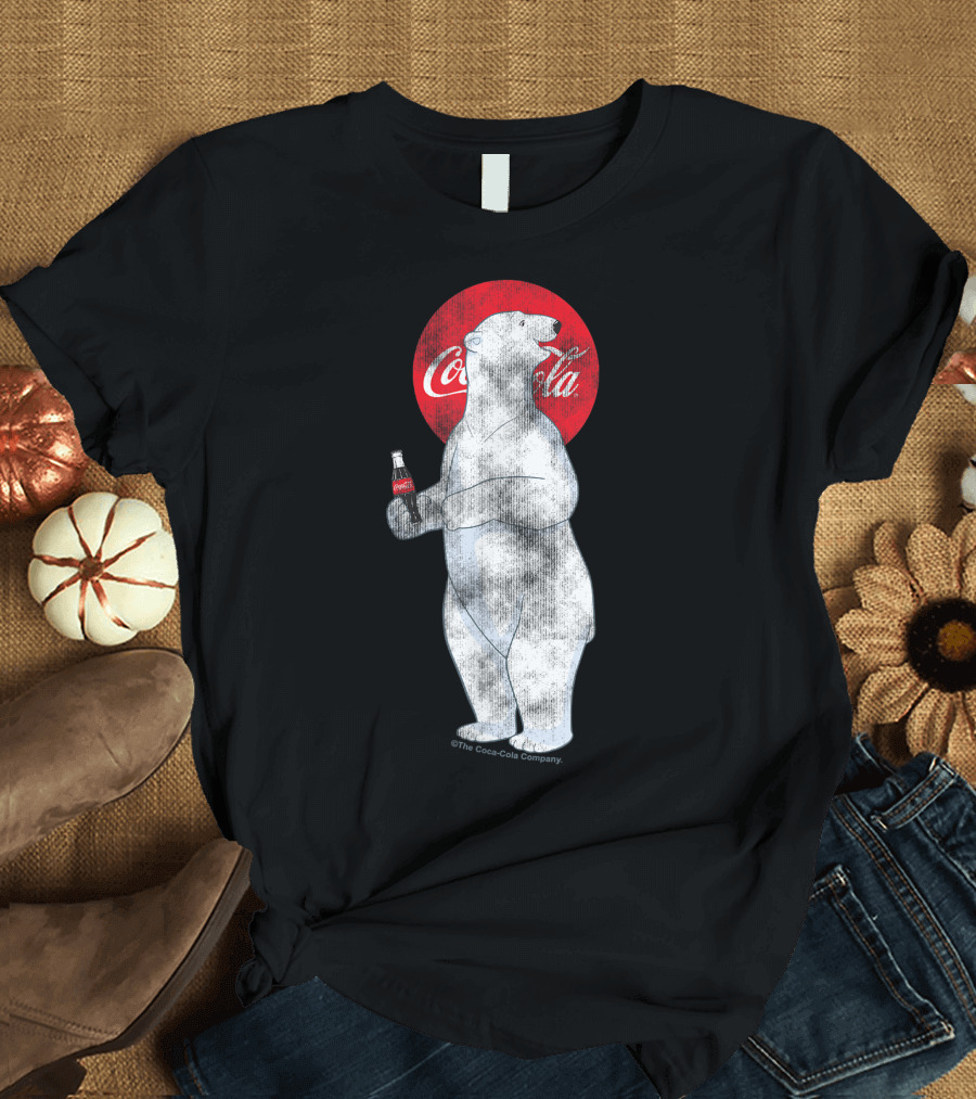Coca Cola Company Polar Bear Christmas T-Shirt