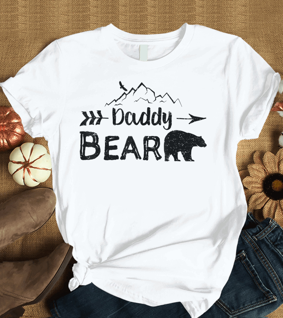 Daddy Bear Arrow Mountain T-Shirt