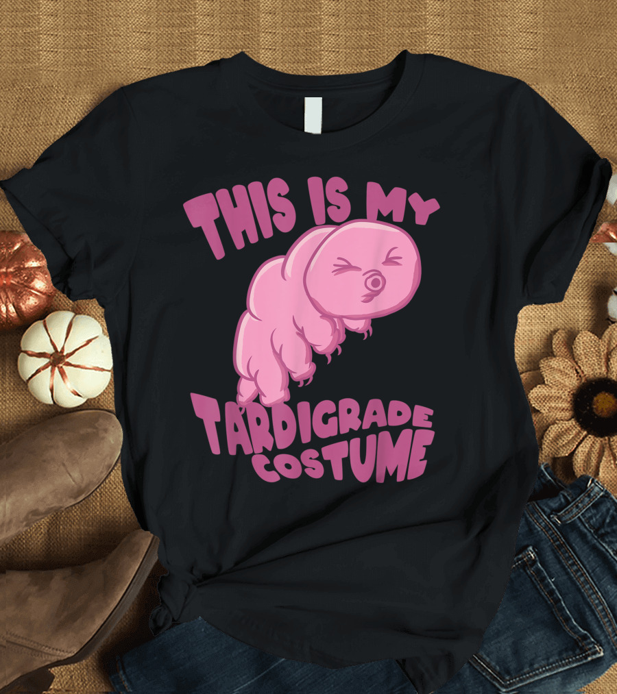 This Is My Tardigrade Costume Halloween Party Water Bear T-Shirt