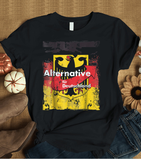 T-Shirt: Alternative für Deutschland German Eagle Flag T-Shirt Alternative für Deutschland German Eagle Flag T-Shirt
