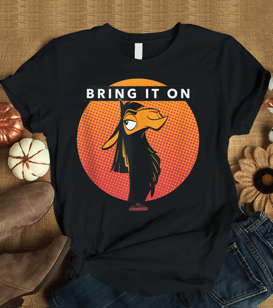 Bring It On Disney The Emperor's New Groove Llama T-Shirt