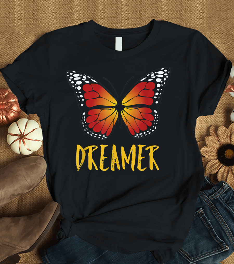 Dreamer Monarch Butterfly Save Daca T-Shirt